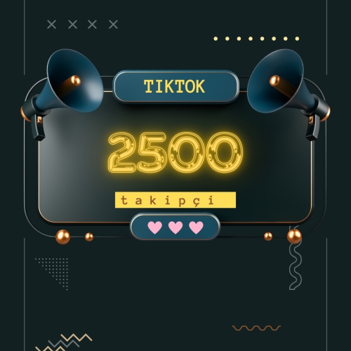  TikTok 2500 Takipci